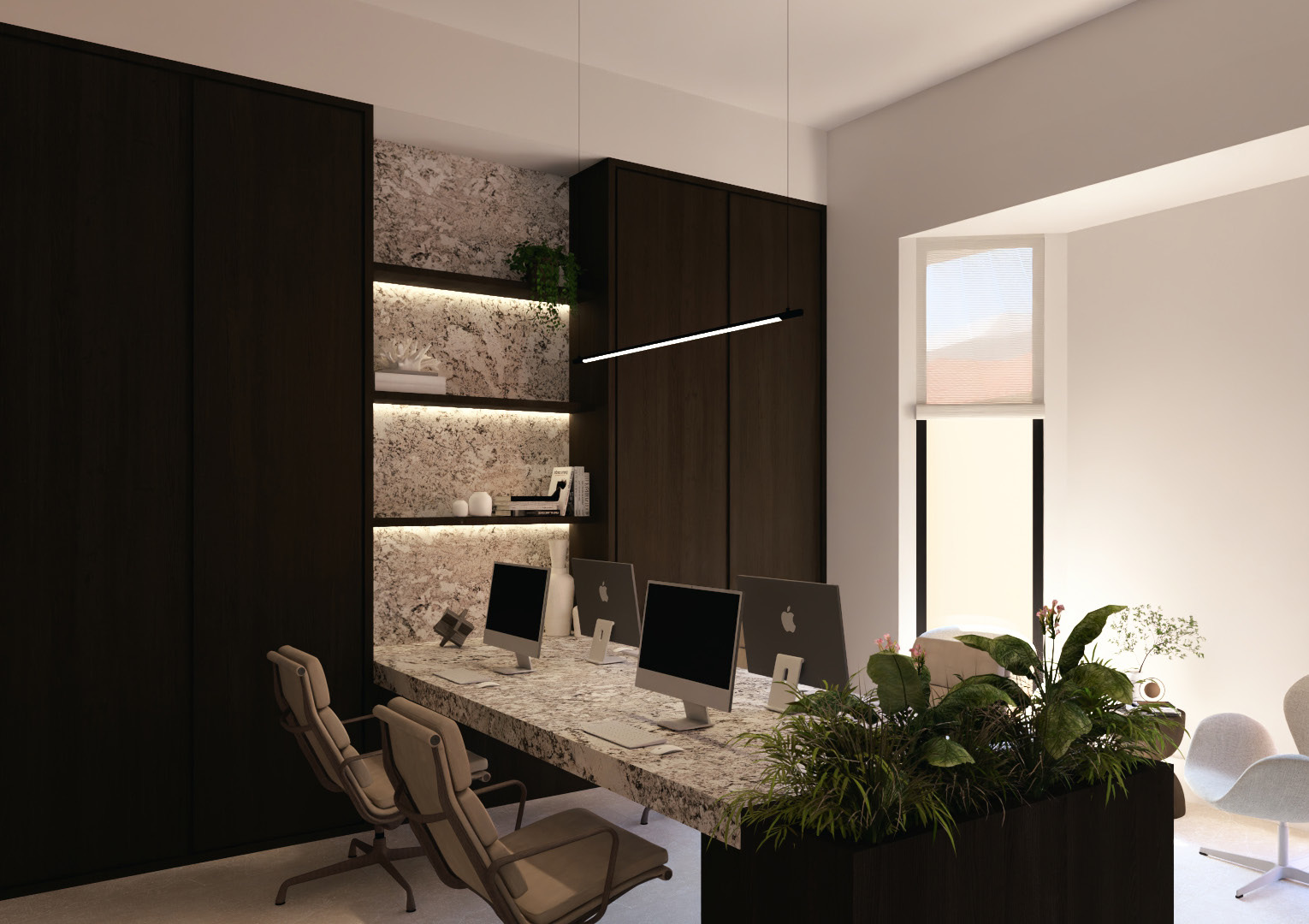 Office spaces — 4