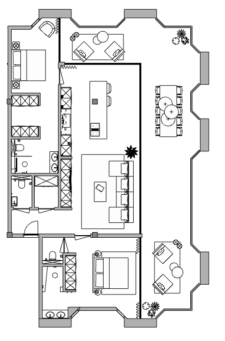 Floor plan — 15A
