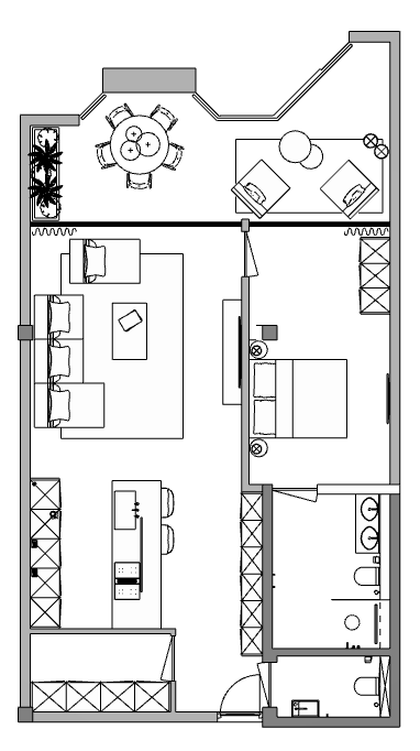 Floor plan — 15C