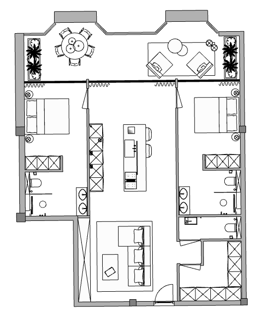 Floor plan — 15D