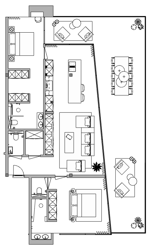 Floor plan — 15E