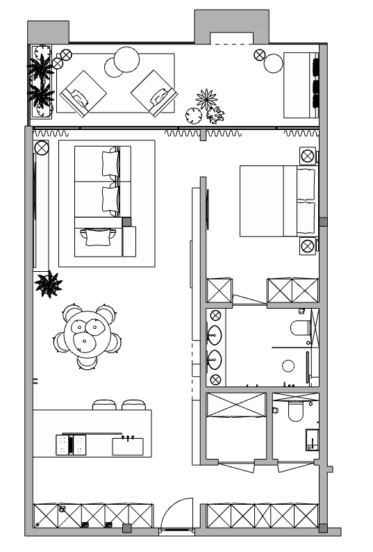 Floor plan — 15F