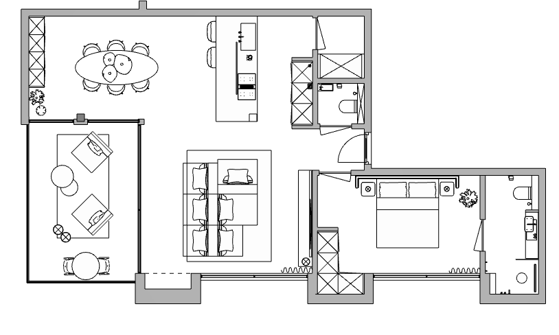 Floor plan — 15I