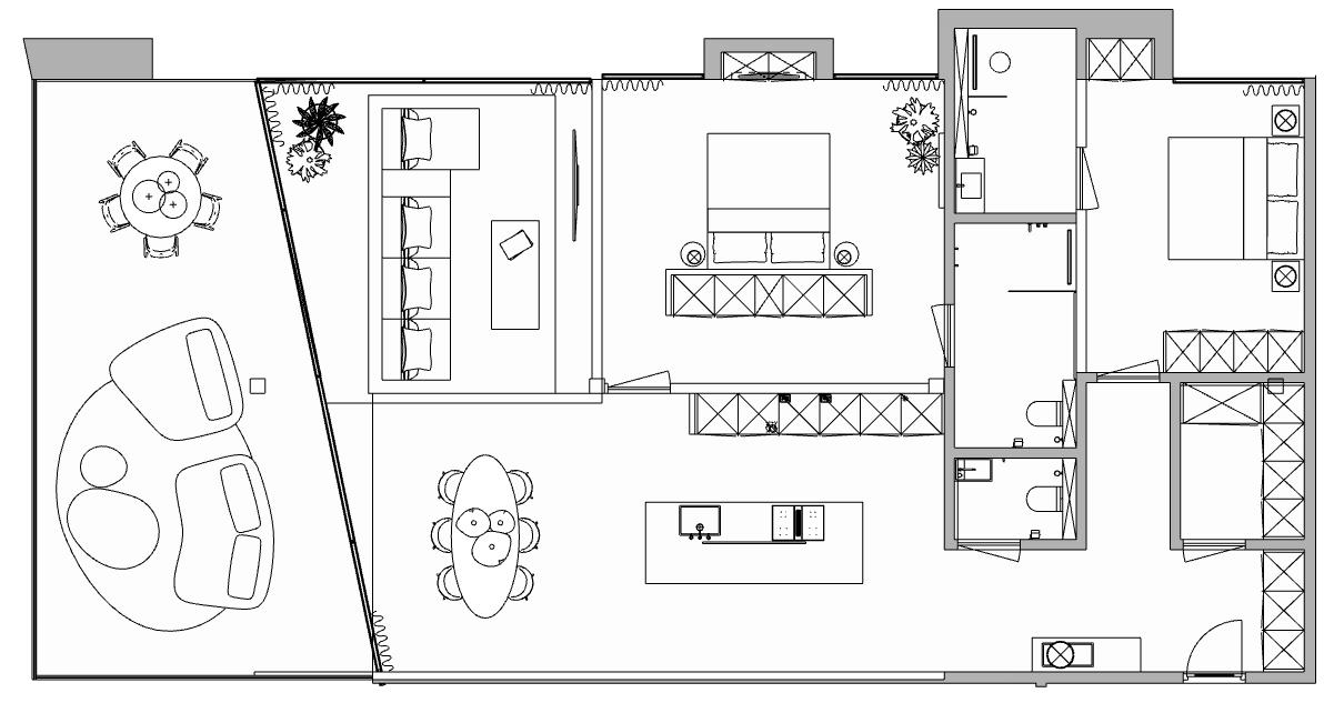 Floor plan — 15L
