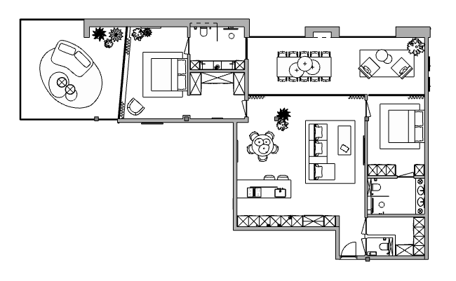 Floor plan — 15O