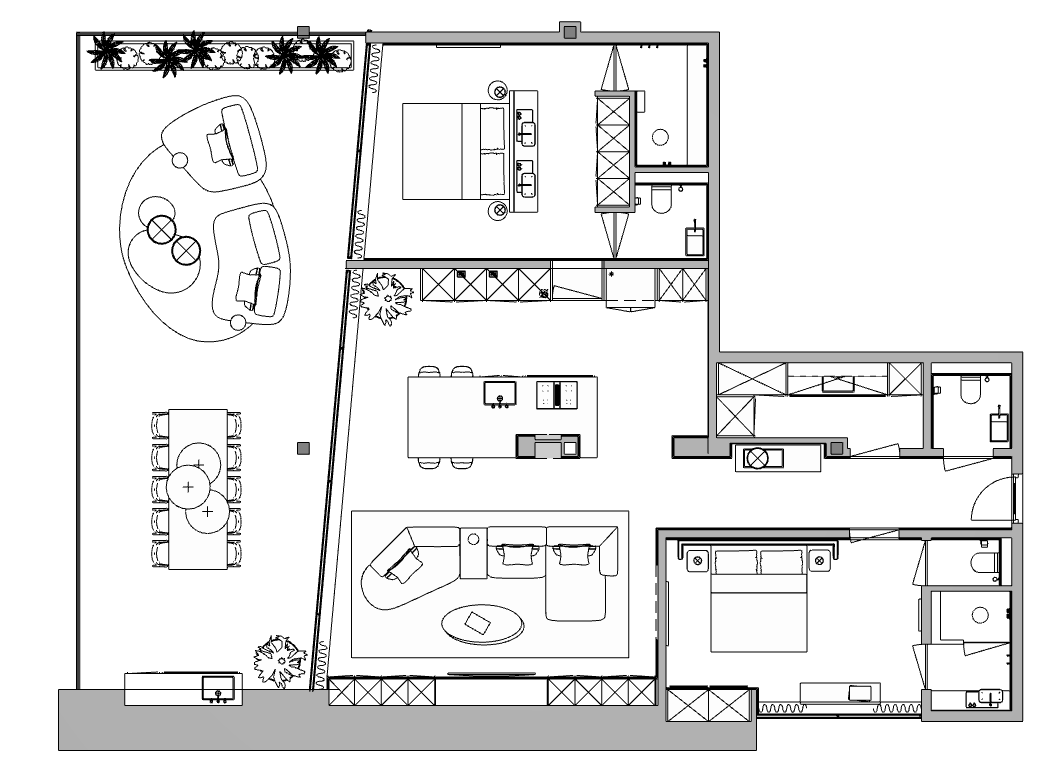 Floor plan — 15P